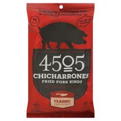 4505 Meats Classic Chile & Salt Chicharrones Fried Pork Rinds