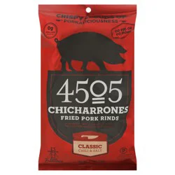 4505 Meats Classic Chile & Salt Chicharrones Fried Pork Rinds