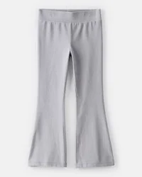 Carter's Girls Microfleece Flare Pants - Grey Grey 14