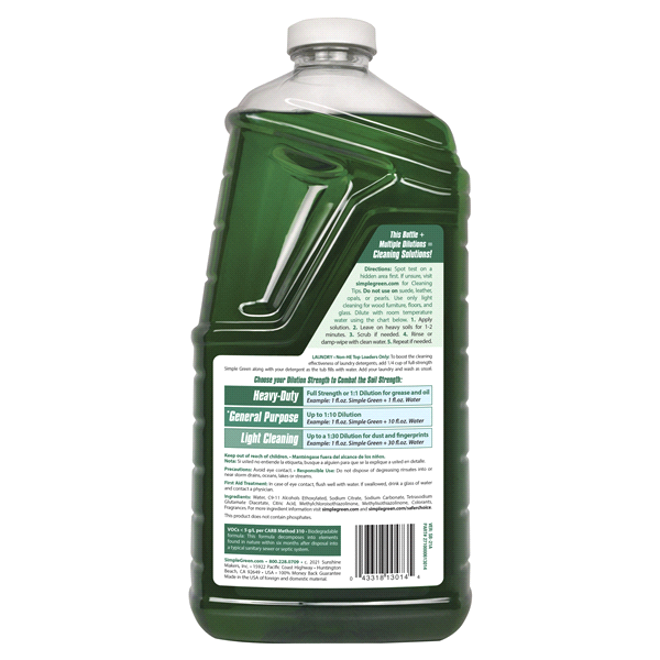 slide 5 of 5, Simple Green All Purpose Cleaner Concentrate, 67.6 fl oz