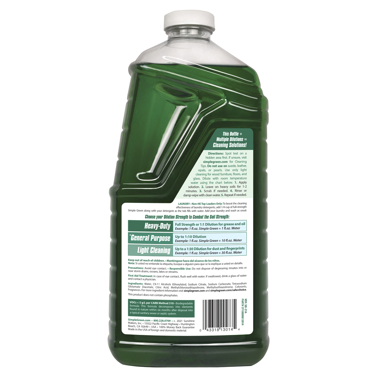 slide 2 of 5, Simple Green All Purpose Cleaner Concentrate, 67.6 fl oz