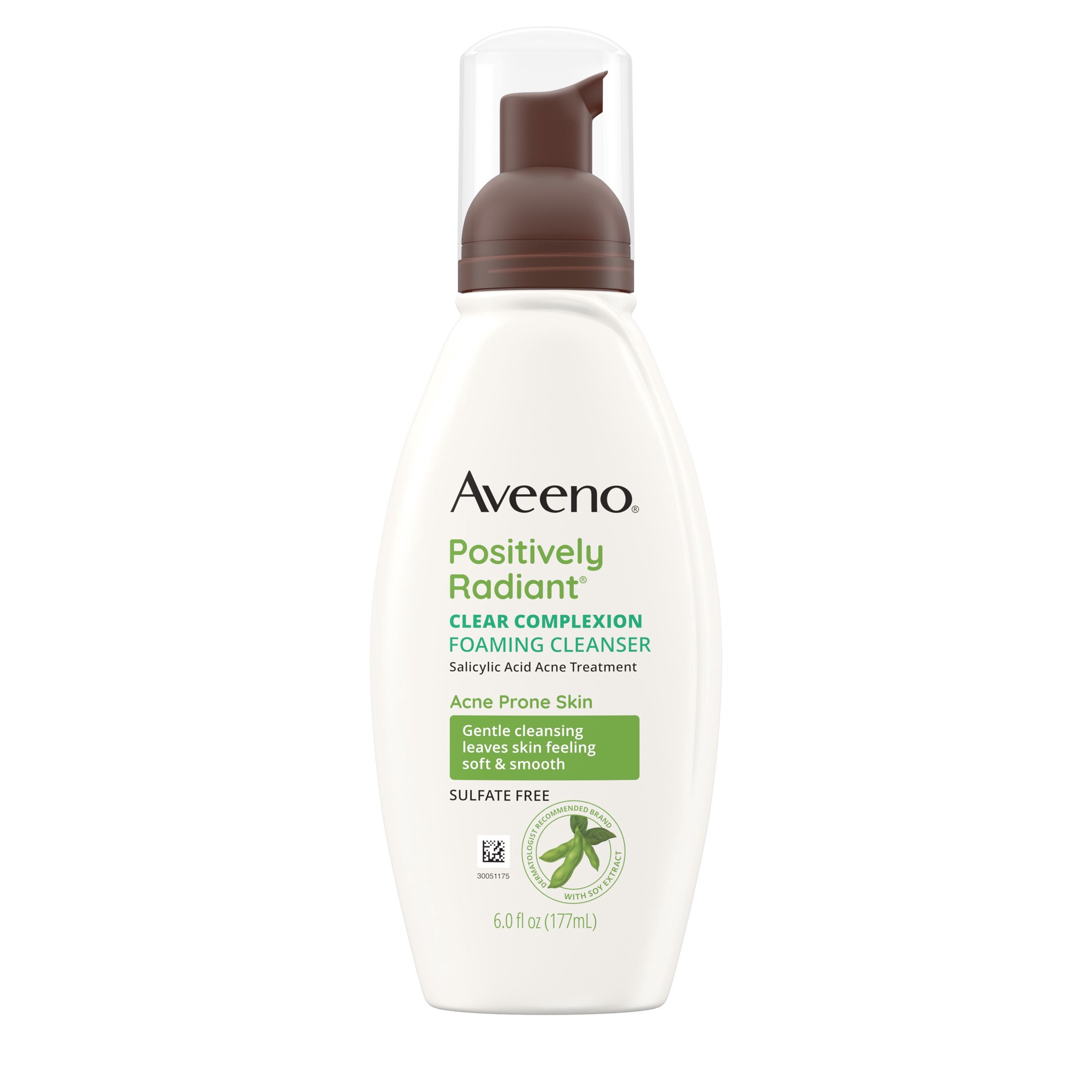 slide 5 of 10, Aveeno Clear Complexion Foaming Cleanser, 6 fl oz