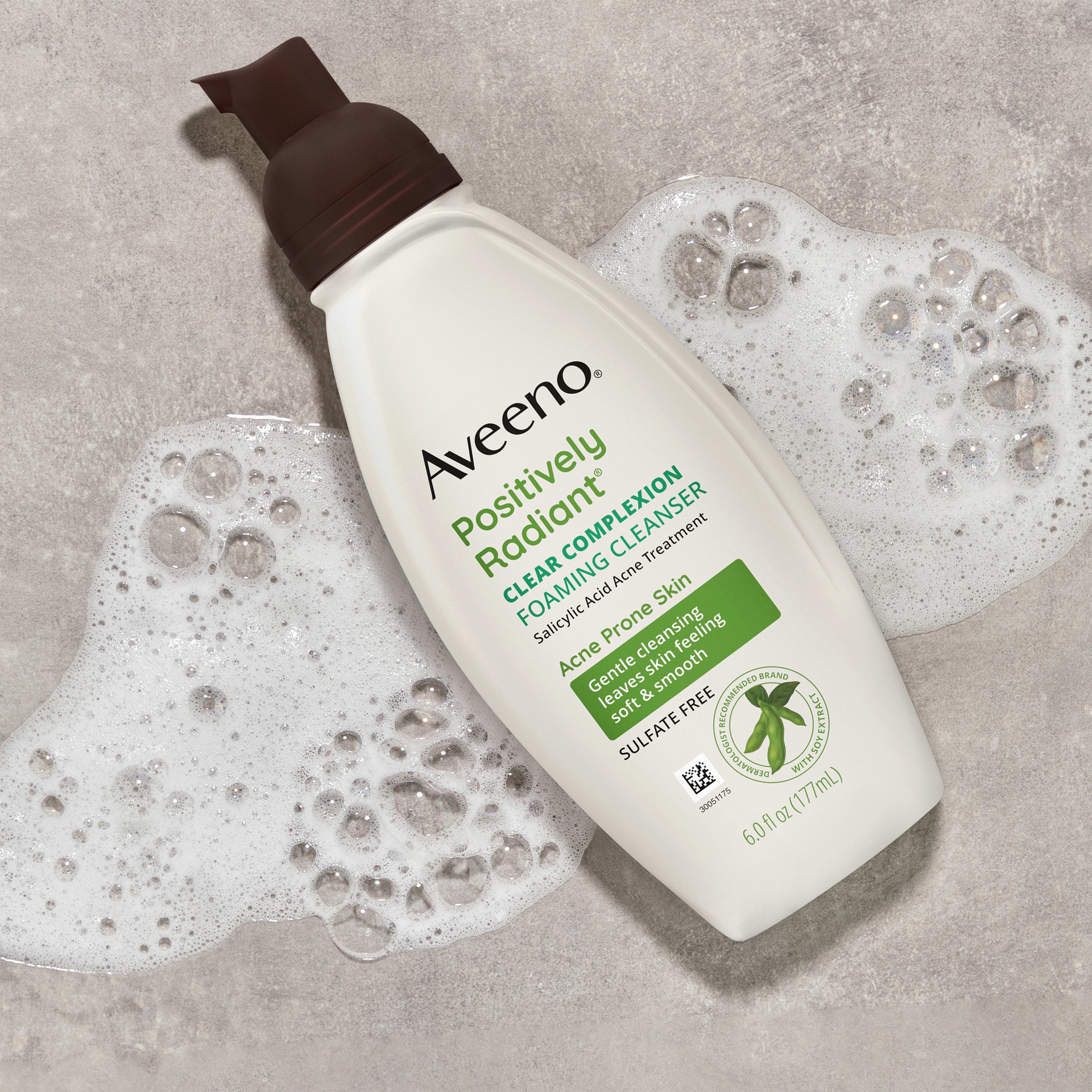 slide 9 of 10, Aveeno Clear Complexion Foaming Cleanser, 6 fl oz