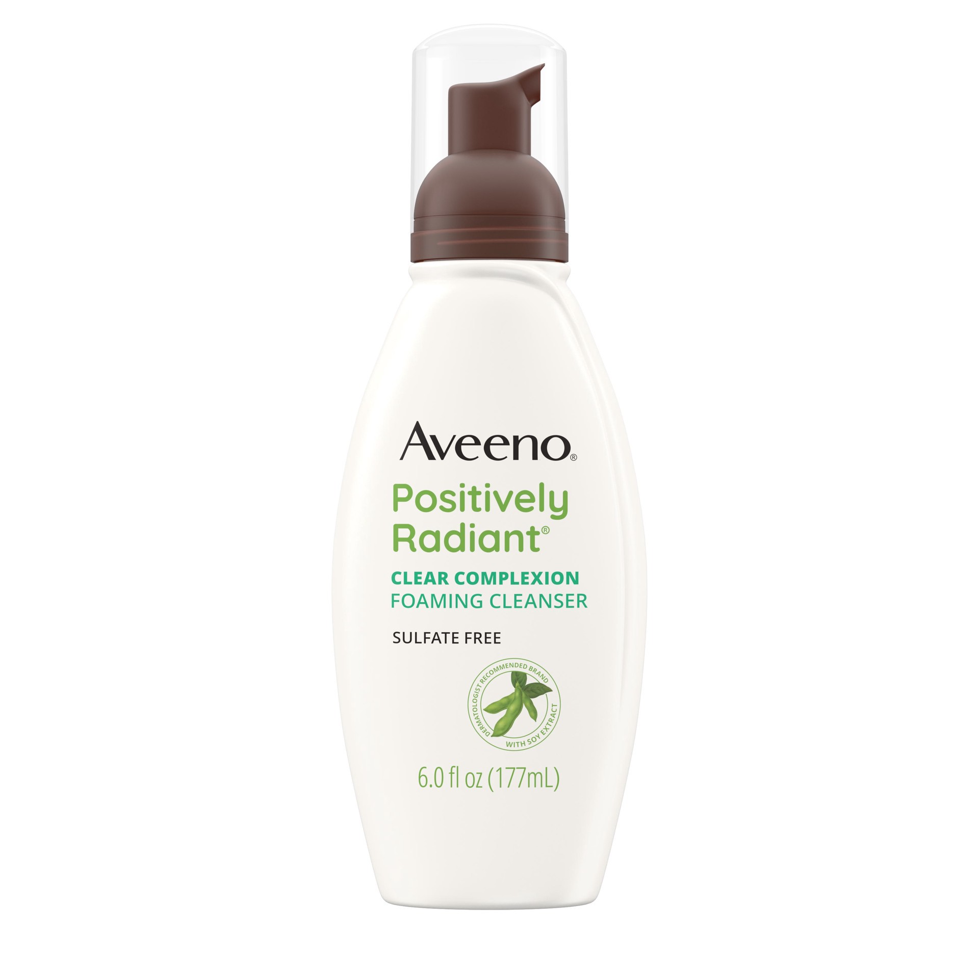 slide 1 of 6, Aveeno Clear Complexion Foaming Cleanser- 6 fl oz, 6 fl oz