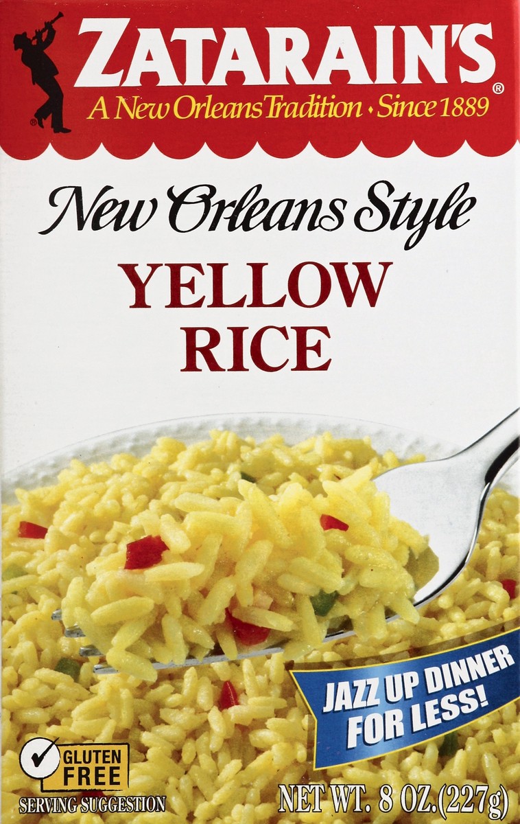 slide 4 of 4, Zatarain's New Orleans Style Yellow Rice, 8 oz