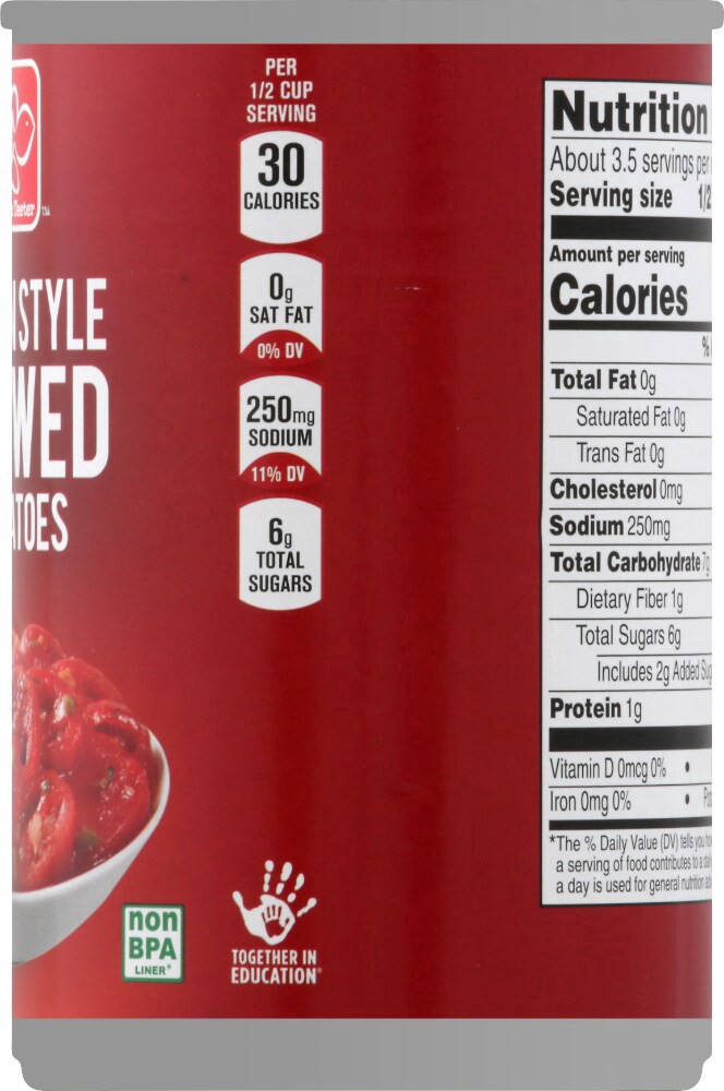 slide 2 of 4, Harris Teeter™ Italian Style Stewed Tomatoes, 14.5 oz