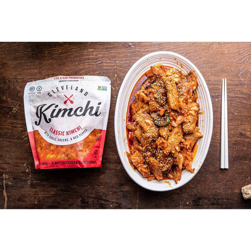 slide 3 of 5, Cleveland Classic Kimchi 16 oz, 1 ct