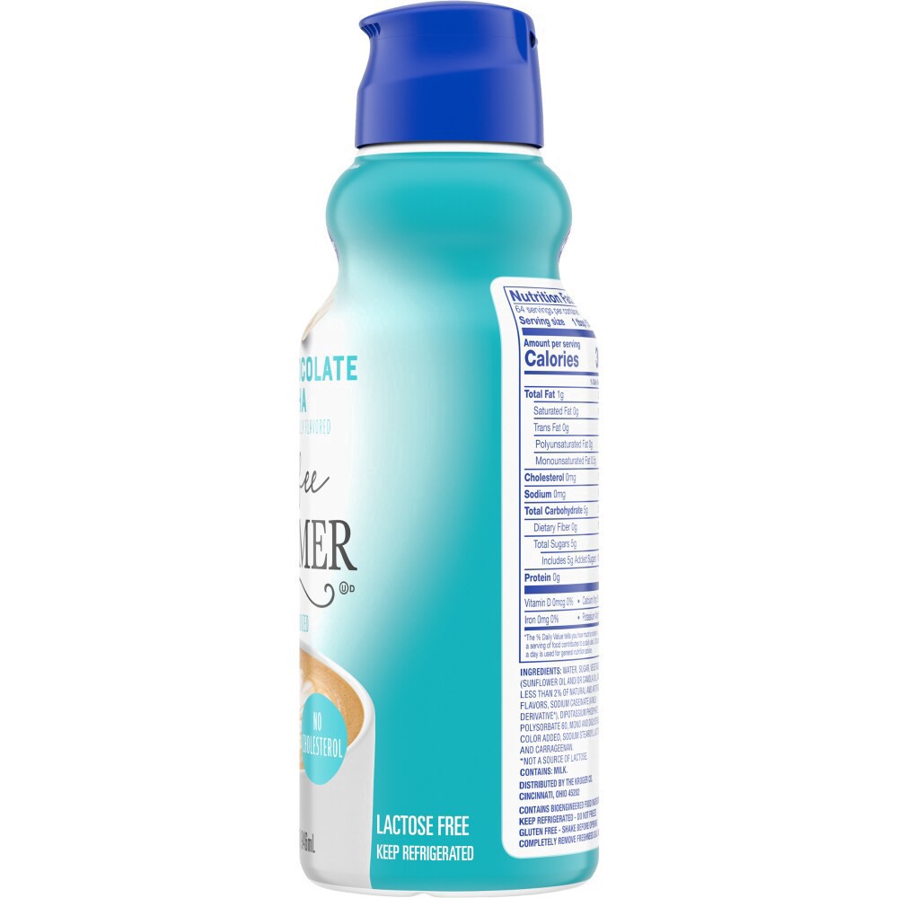 slide 3 of 5, Kroger White Chocolate Mocha Flavored Coffee Creamer, 32 fl oz