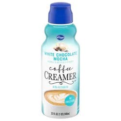 Kroger White Chocolate Mocha Flavored Coffee Creamer