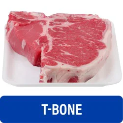 Beef Choice T-bone Steak (pricing May Vary Due To Weight)