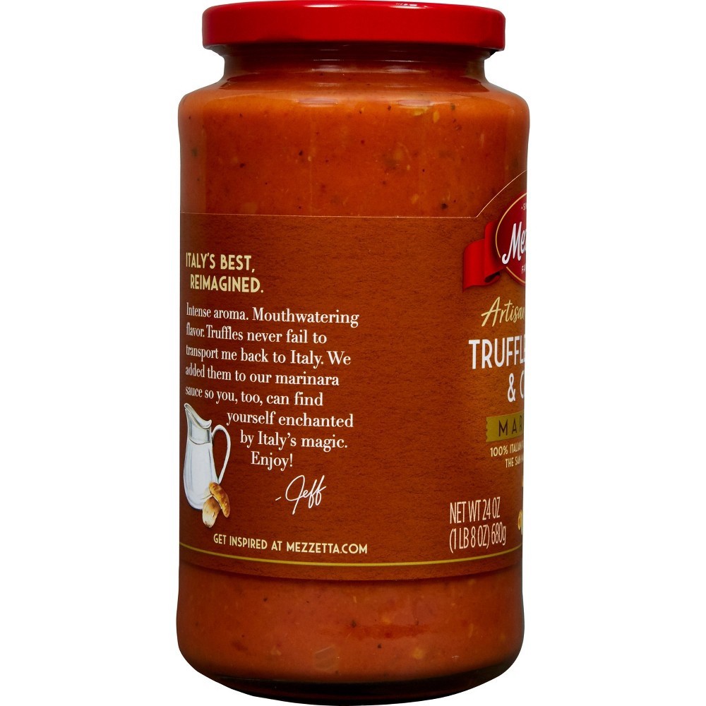 slide 7 of 7, Mezzetta Truffle, Porcini & Cream Marinara 24 oz, 24 oz