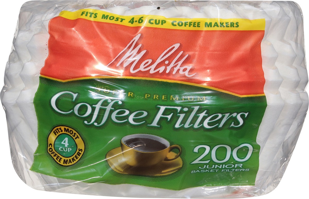 slide 7 of 9, Melitta Junior Basket Super Premium Coffee Filters 200 ea, 200 ct