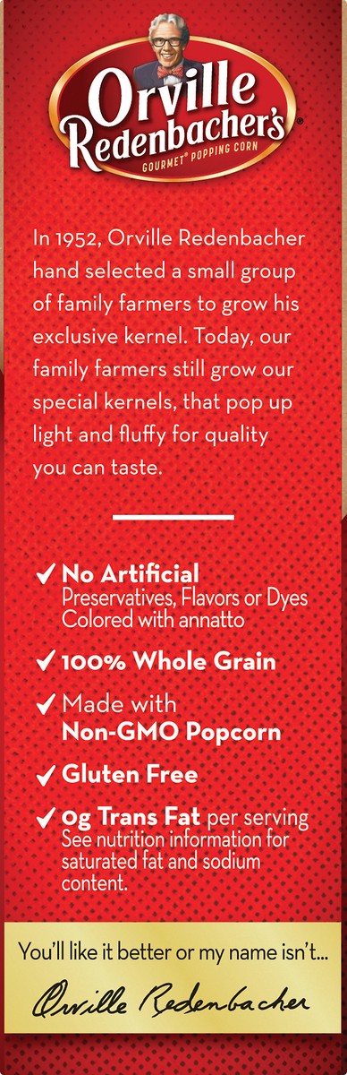 slide 7 of 9, Orville Redenbacher's 6 Classic Bags Ultimate Butter Popping Corn 6 ea, 6 ct
