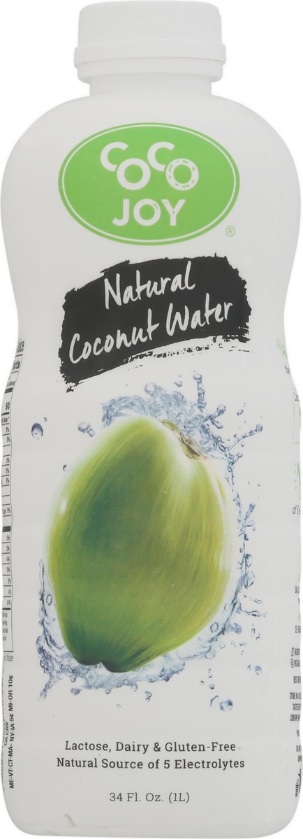 slide 6 of 9, CoCo Joy Natural Coconut Water 34 fl oz, 34 fl oz