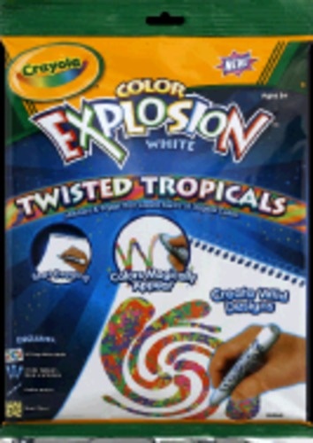 slide 1 of 1, Crayola Color Explosion White, 1 ct