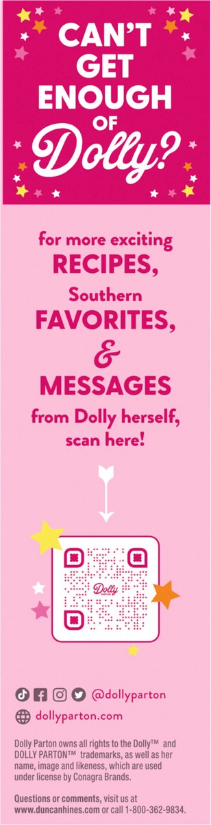 slide 13 of 14, Duncan Hines Dolly Parton's Favorite Coconut Flavored Cake Mix, 18 oz., 18 oz