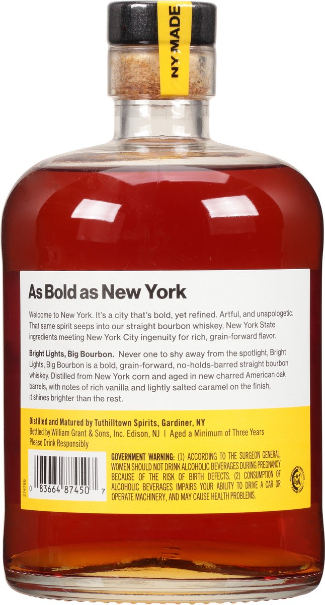 slide 7 of 9, Hudson Whiskey Bright Lights, Big Bourbon 750ml, 750 ml