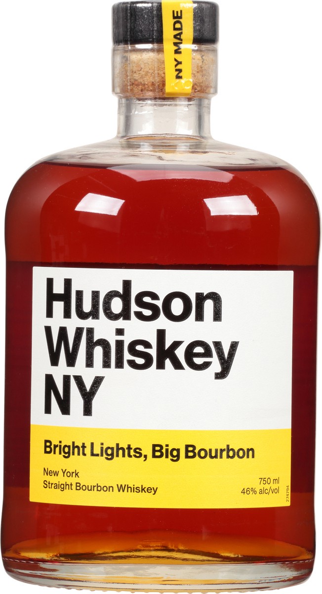 slide 2 of 9, Hudson Whiskey Bright Lights, Big Bourbon 750ml, 750 ml