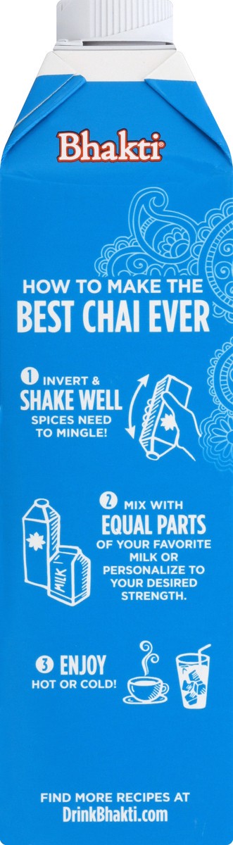 slide 5 of 5, Bhakti Chai Concentrate - 32 oz, 32 oz