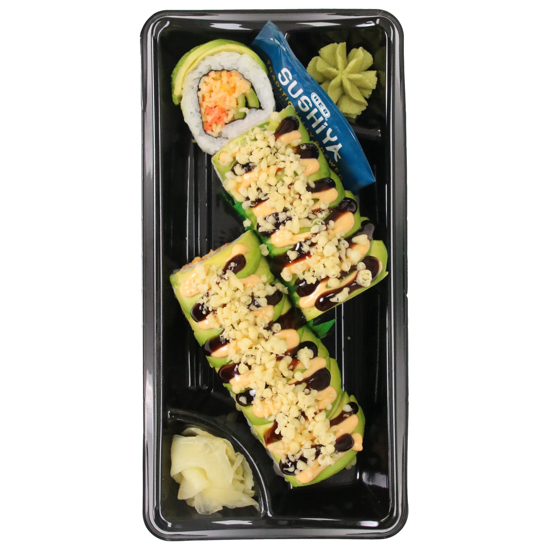 slide 1 of 1, H-E-B Sushiya Lubbock Roll, 11.85 oz