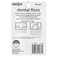 slide 3 of 5, Meijer Waxed Dental Floss, 100 yd, 100 YD    