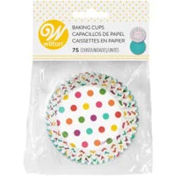 Wilton Pop of Color Standard Cupcake Liners, 75-Count