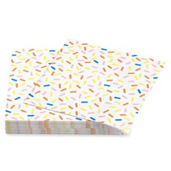American Greetings Colorful Sprinkles Beverage Napkins - 20 Count