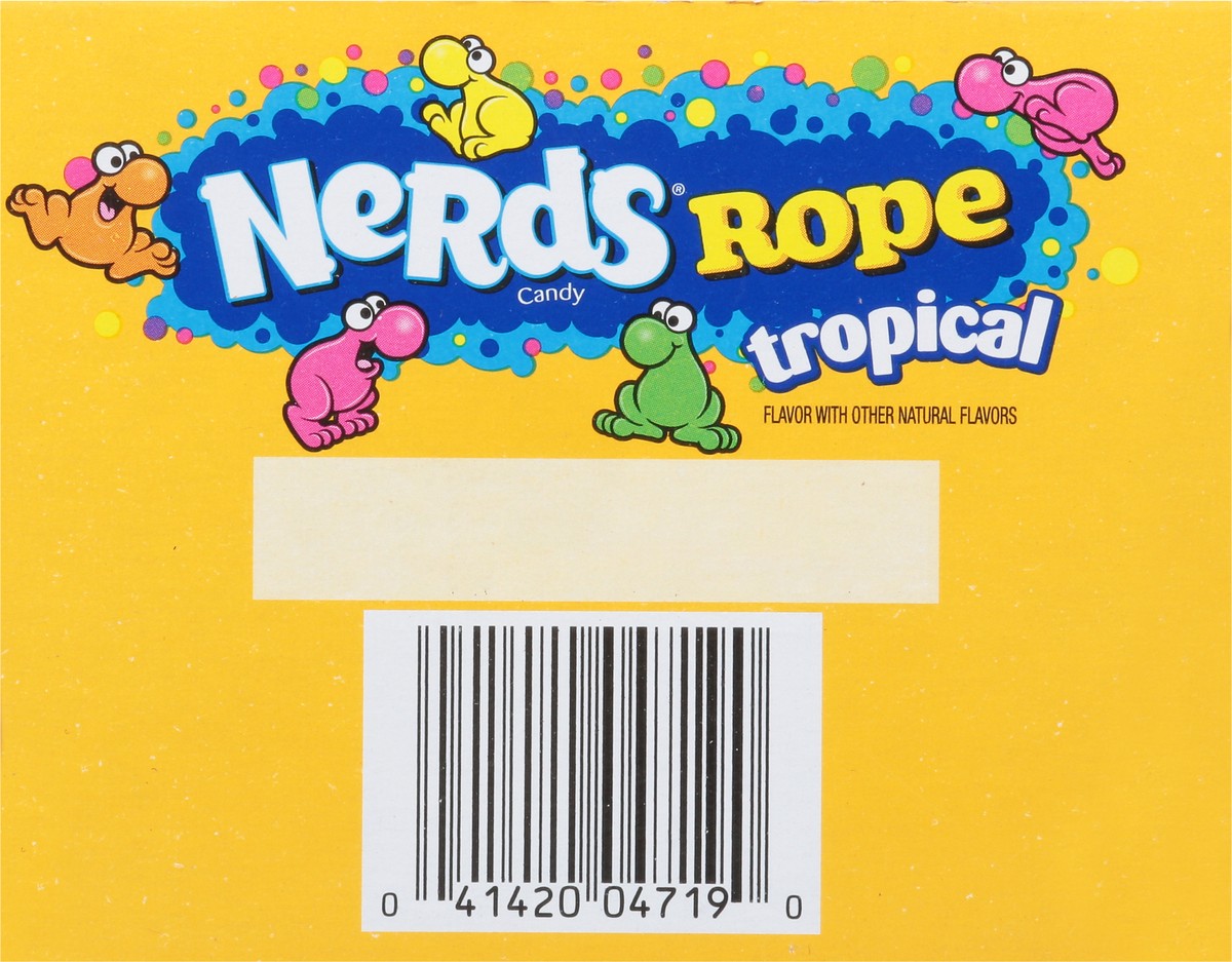 slide 9 of 13, Nerds Tropical Rope 24 - 0.92 oz Each, 24 ct