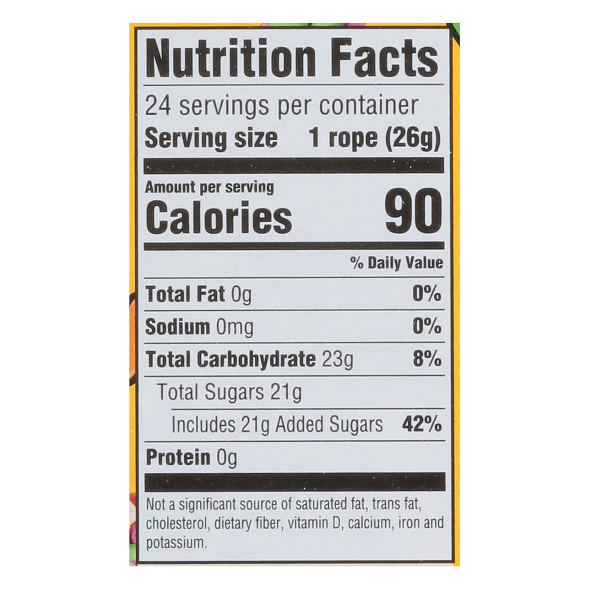slide 10 of 13, Nerds Tropical Rope 24 - 0.92 oz Each, 24 ct