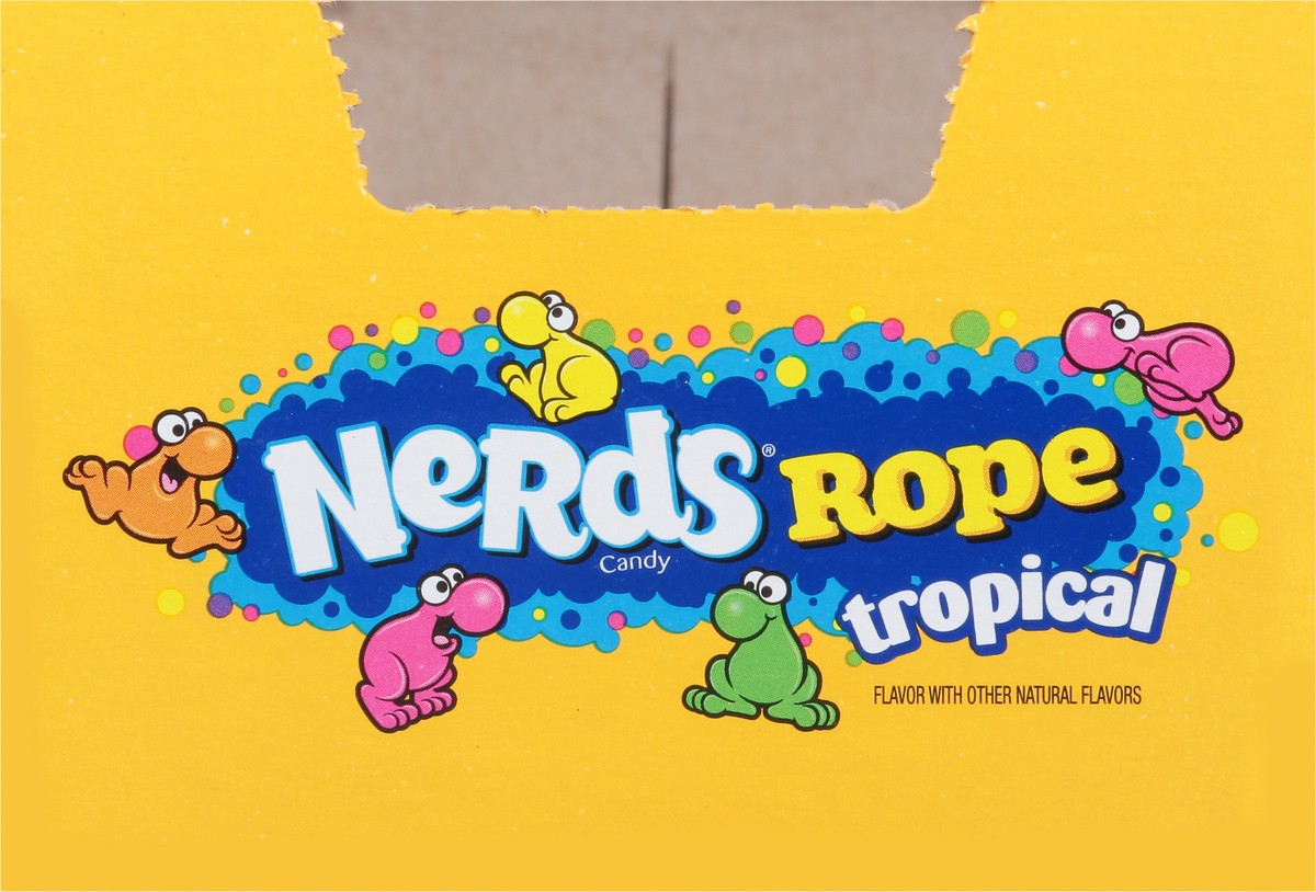 slide 11 of 13, Nerds Tropical Rope 24 - 0.92 oz Each, 24 ct