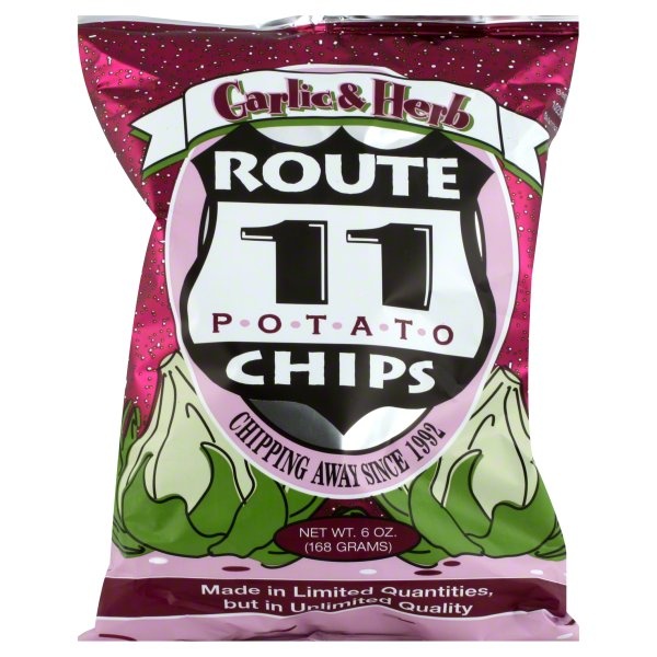 slide 1 of 1, Route 11 Salt & Pepper Chips, 6 oz