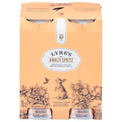 Lyre's Non-Alcoholic Amalfi Spritz - 4 x 8.45 fl oz Cans
