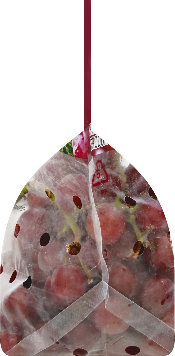 slide 8 of 9, Red Seedless Grapes 1 ea, per lb