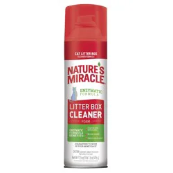 Nature's Miracle Nature''s Miracle Litter Box Cleaner Foam, Enzymatic Formula, 17.5 oz