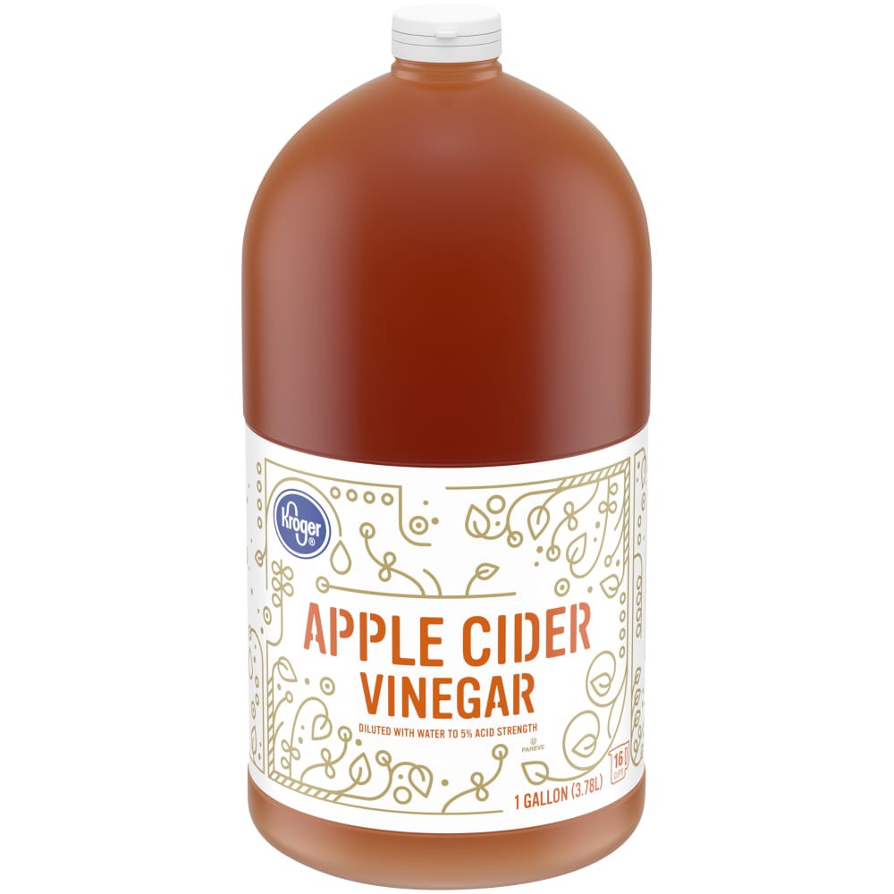 slide 1 of 4, Kroger Apple Cider Vinegar Jug, 1 gal