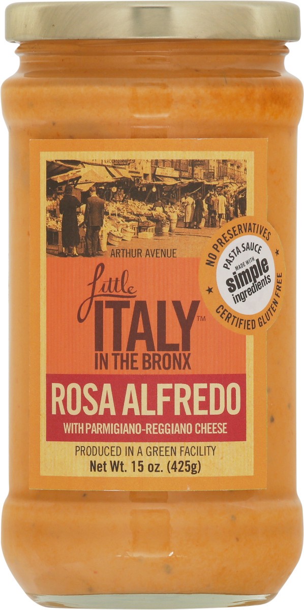 slide 3 of 9, Little Italy in the Bronx The Real Little Italy on Arthur Avenue in the Bronx Pasta Sauce, Rosa Alfredo, 15 oz