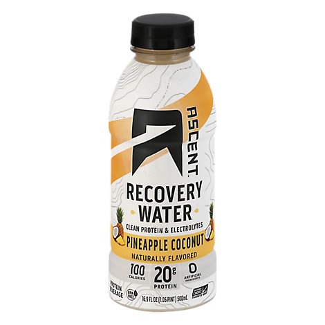 slide 1 of 1, Ascent Recovery Water Pineapple Coconut - 16.9 fl oz, 16.9 fl oz