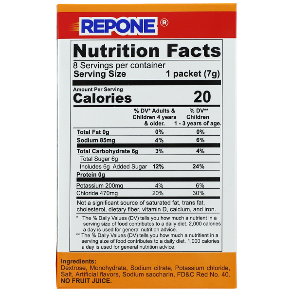slide 10 of 10, Repone Suero Powder Fruit - 8 ct, 8 ct