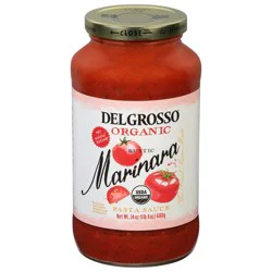 DelGrosso Rustic Organic Marinara Pasta Sauce 24 oz