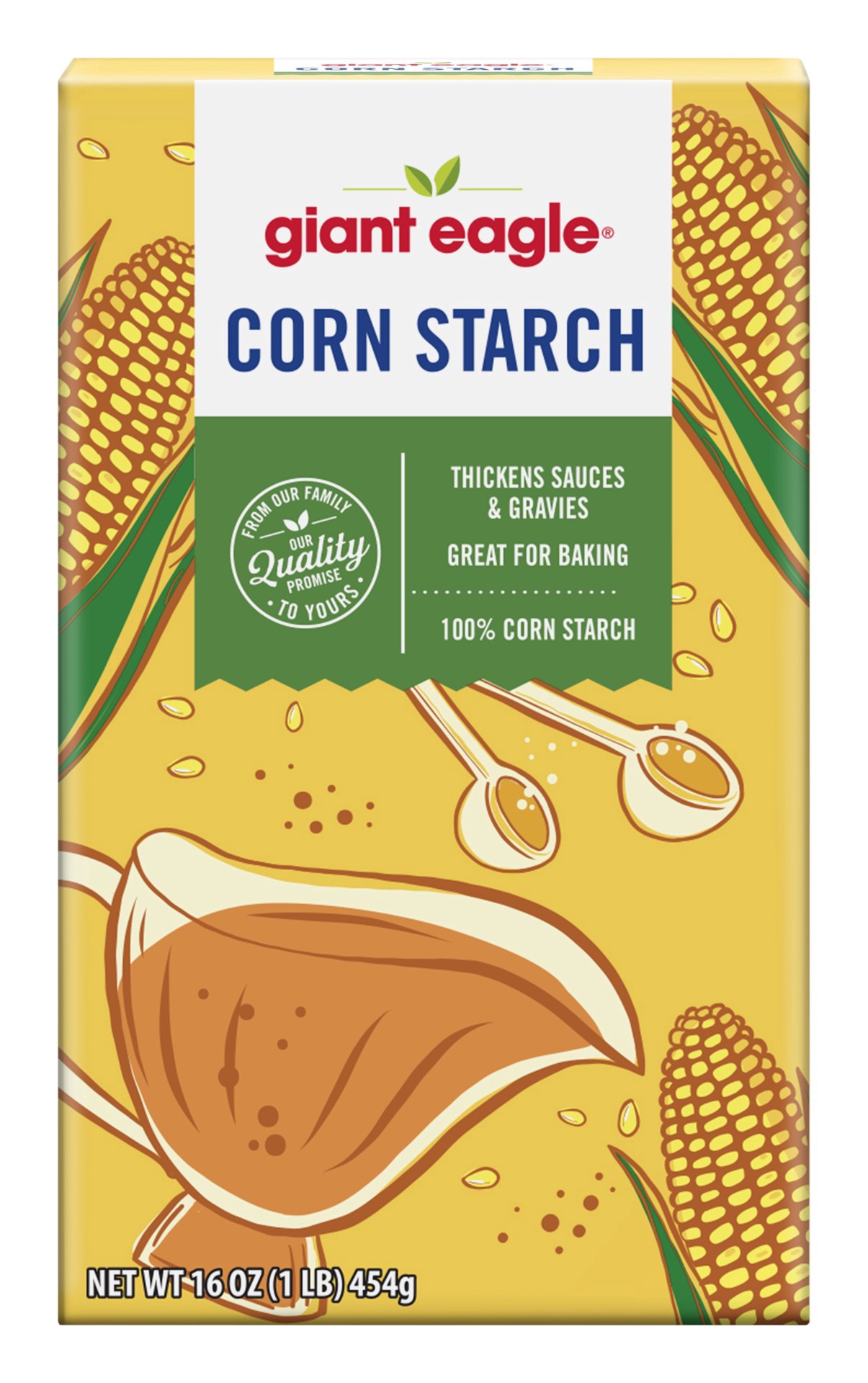 slide 1 of 1, Ge Corn Starch, 16 oz
