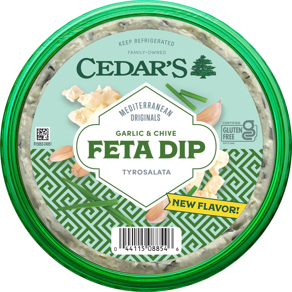 slide 2 of 8, Cedar's Foods Garlic & Chive Feta Dip, 8 oz