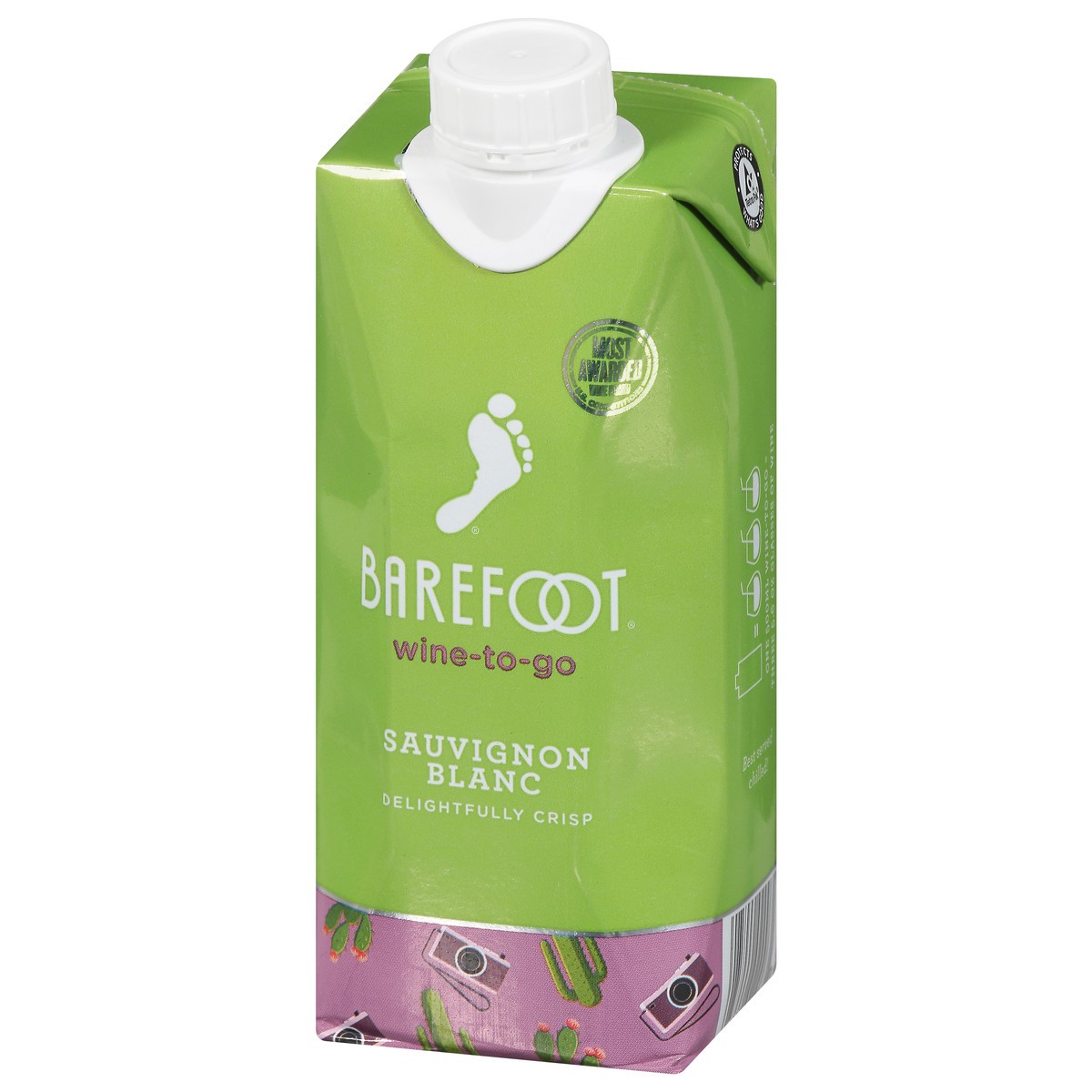 slide 3 of 9, Barefoot Wine-To-Go Sauvignon Blanc, 500 ml