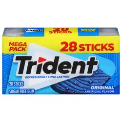 Trident Sugar Free Pocket Pk Orgl 28Stk