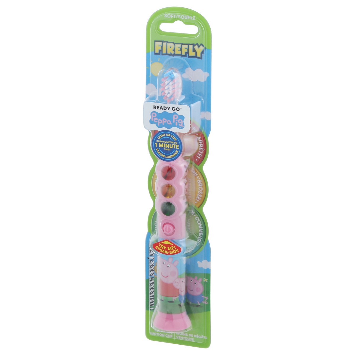 slide 4 of 10, Firefly Ready Go Peppa Pig Toothbrush 1 ea, 1 ct