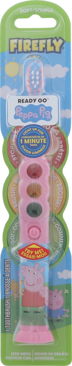 slide 3 of 10, Firefly Ready Go Peppa Pig Toothbrush 1 ea, 1 ct