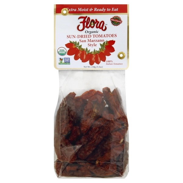 slide 1 of 1, Flora Fine Foods Organic Sundried Tomatoes In A Bag, 150 kg