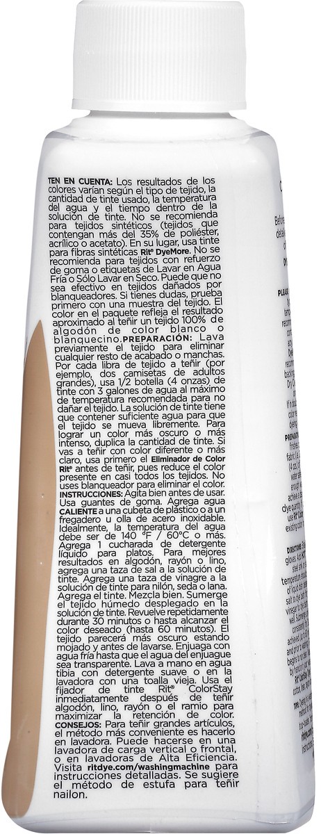 slide 2 of 9, Rit Dye Taupe Liquid Dye, 8 fl oz