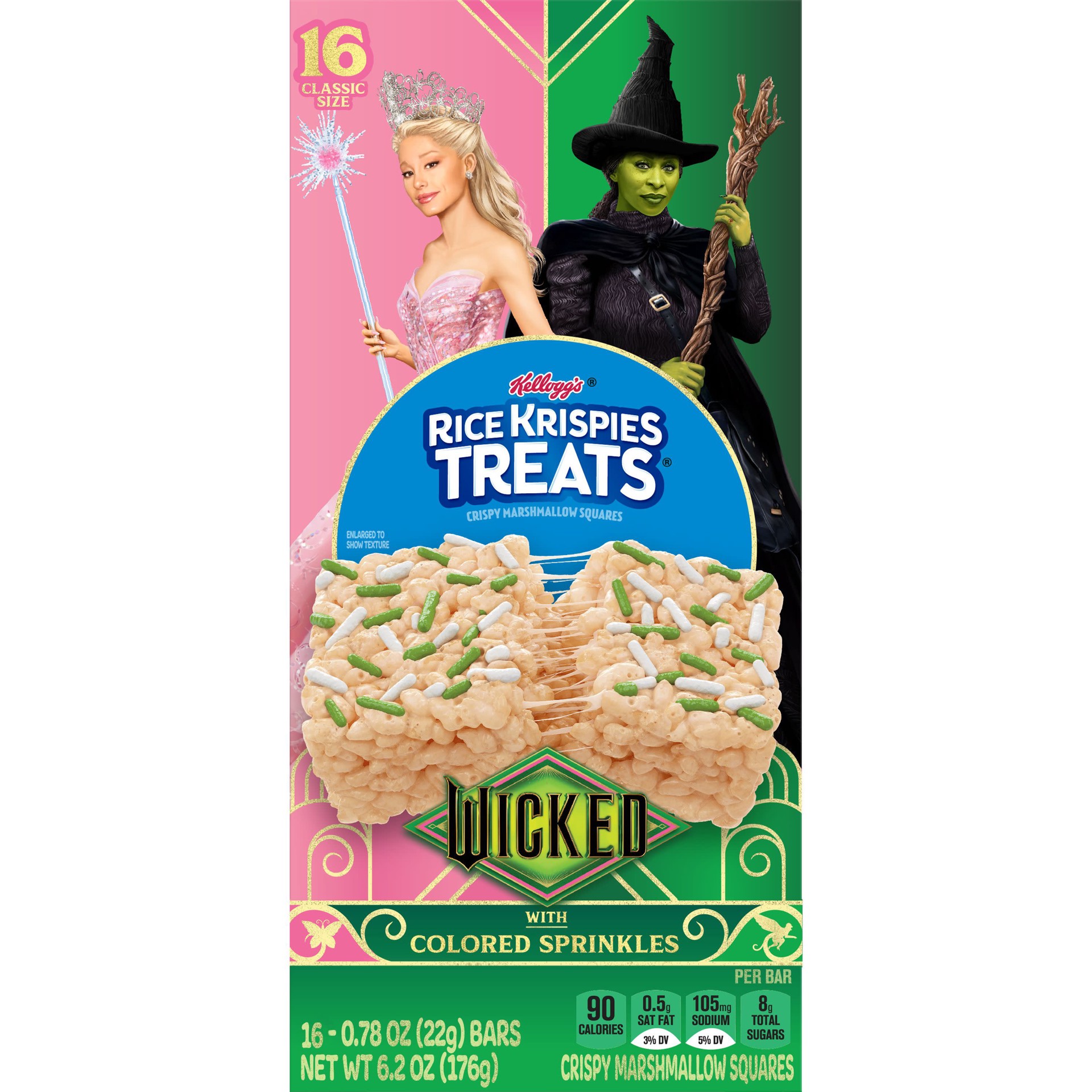 slide 3 of 7, Rice Krispies Treats Wicked with Sprinkles - 12.4oz, 12.4 oz