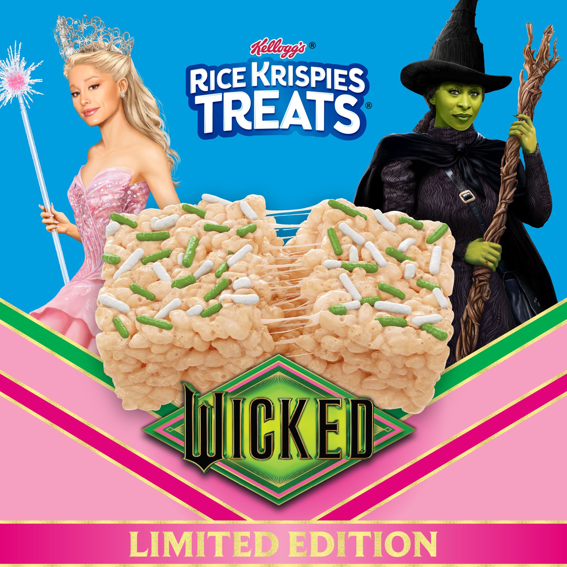 slide 5 of 7, Rice Krispies Treats Wicked with Sprinkles - 12.4oz, 12.4 oz