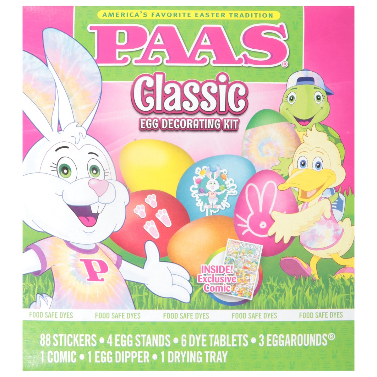 slide 1 of 9, PAAS Signature Medium Egg Dye Kit, 1 ct